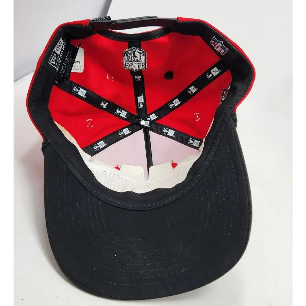 Houston Texans New Era Red/Black 2024 Inspire Change A-Frame 9FIFTY Snapback Hat